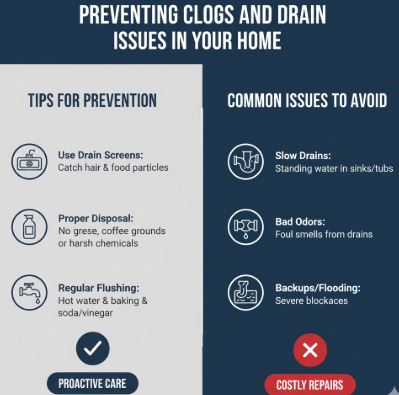Preventing Clogs and Drain Issues in Your Home