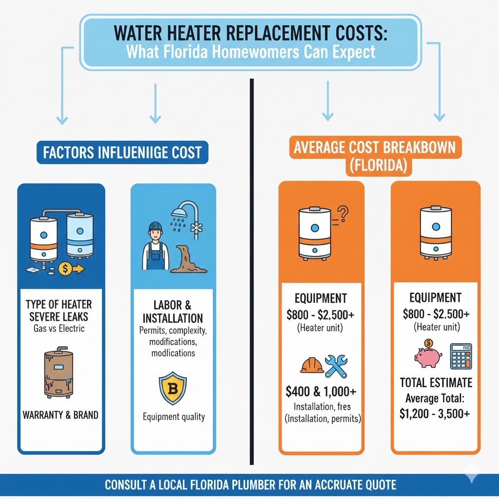 Water Heater Replacement Costs: What Florida Homeowners Can Expect