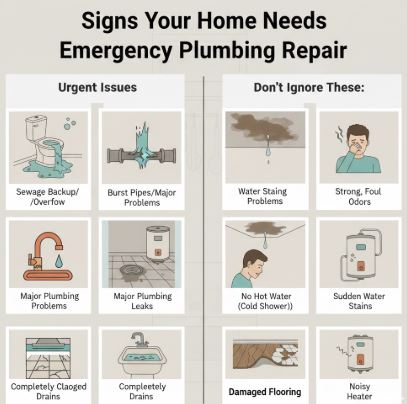 Signs Your Home Needs Emergency Plumbing Repair